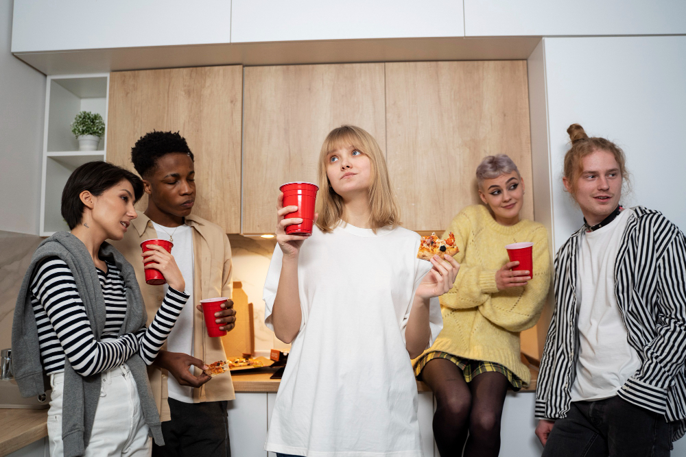 Fjern den kollektive lunsjpausen: målte effekter på mellommenneskelige spenninger