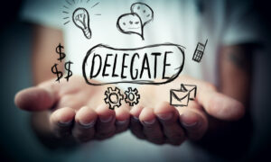 Deleger for å slappe bedre av